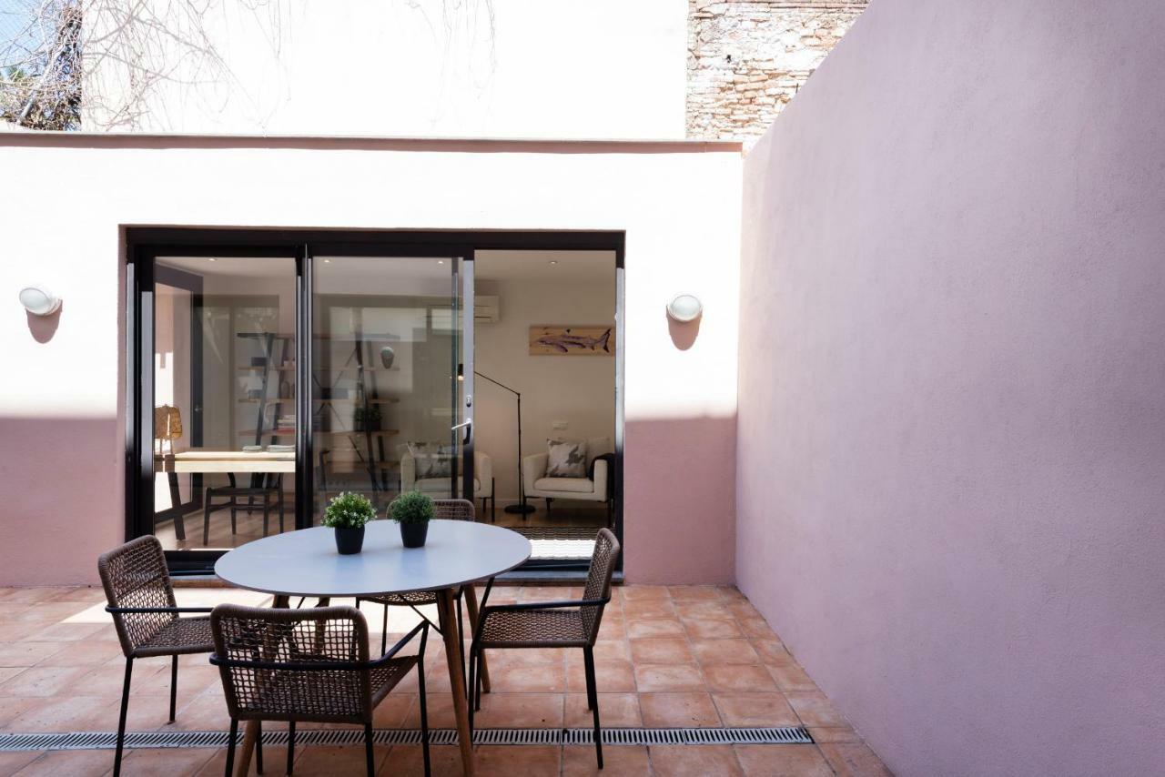 Apartamento Petit Luxe Tobella Baixos Terrassa Exterior foto